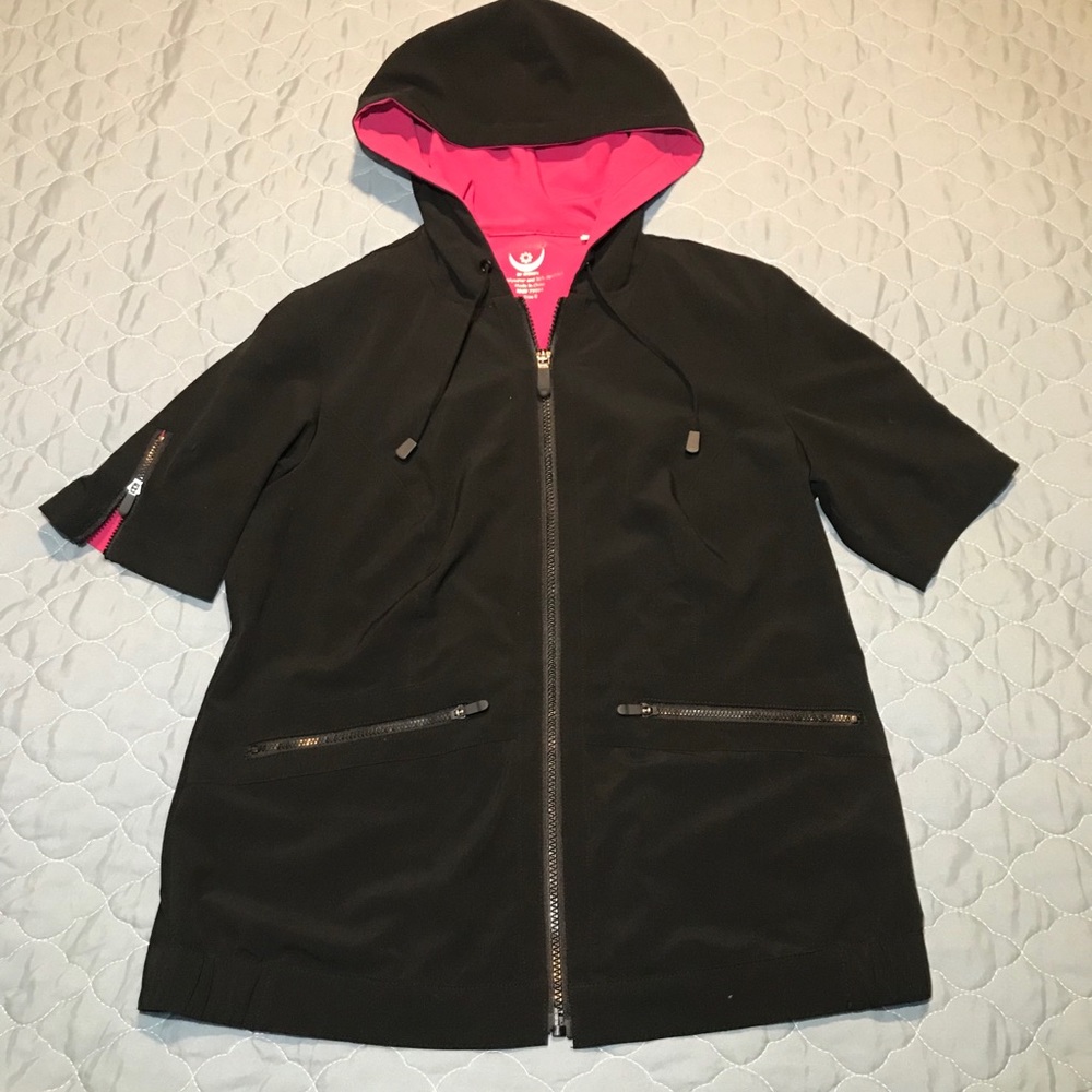Women’s Zenergy by Chico’s Full Zip Hooded Jacket - Picture 12 of 16